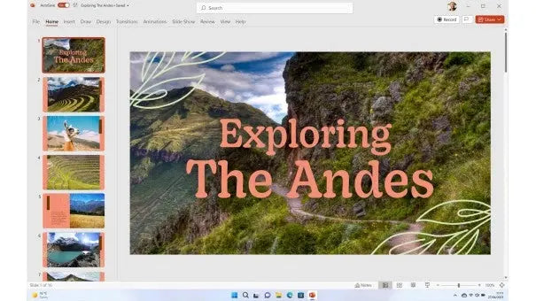 Exploring the andes image
