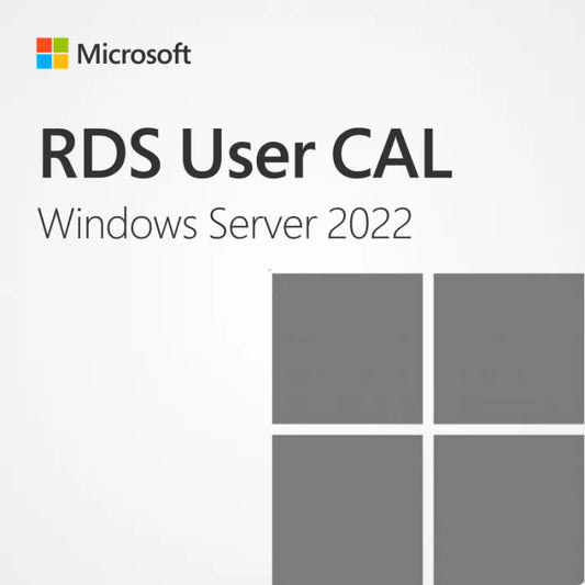 Windows Server 2022 Remote Desktop Services 50 user CAL licence artwork
