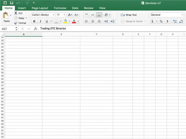 excel sheet
