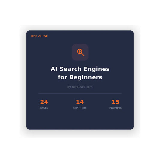 Cover of the Nerdused complete guide to AI productivity